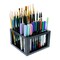 96 Hole Plastic Pencil &#x26; Brush Holder - Desk Stand Organizer Holder for Pens, Paint Brushes, Colored Pencils, Markers